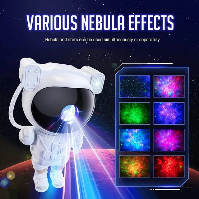 Homeva. Astronaut Galaxy Projector