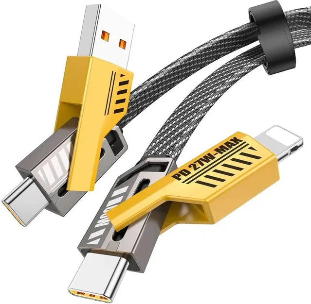 Homeva. USB A 65W 4 In 1 Transformer Cable Data Cable