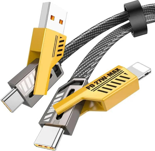 Homeva. USB A 65W 4 In 1 Transformer Cable Data Cable