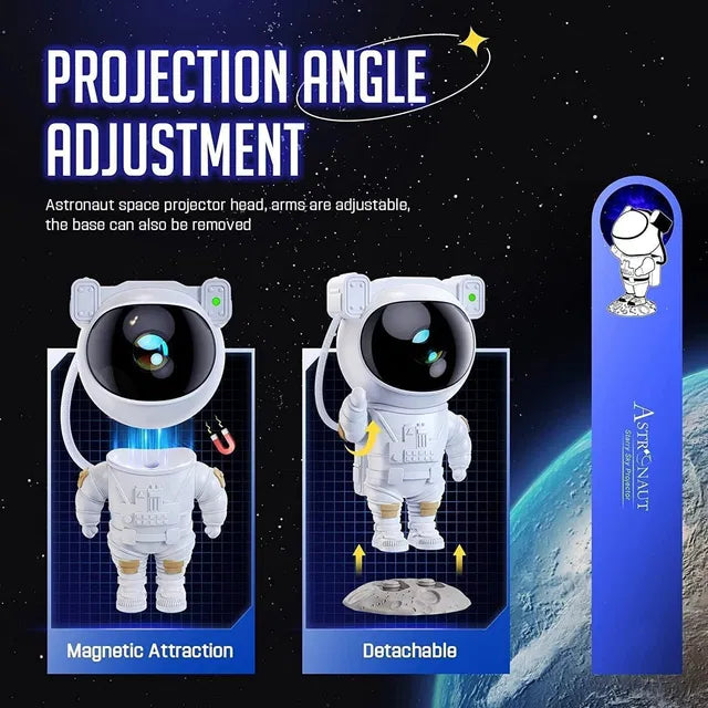 Homeva. Astronaut Galaxy Projector